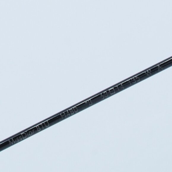 Dior MISSDIOR B1U H4B0 Sunglasses Gunmetal Cat Eye Frame, Blue Lenses - Picture 7 of 11